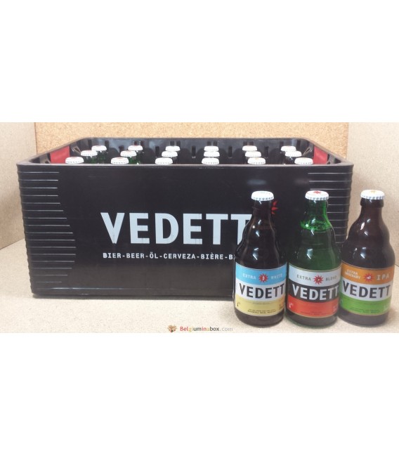 Vett mixed crate 24x33 cl (Blond-White-IPA)