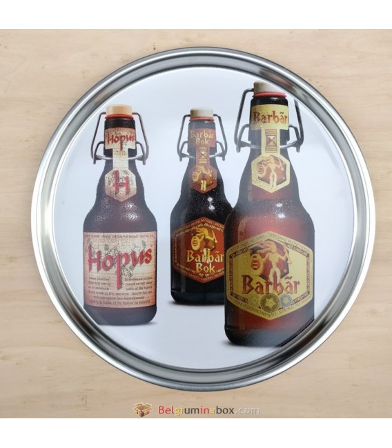 Barbar & Hopus Beer Tray (in metal)