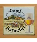 Tripel Karmeliet Beer Sign in cardboard