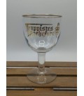 Trappistes Rochefort (golden rim & lettering) Glass 33 cl