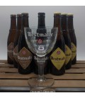 Westmalle Trappist Brewery Pack (9x33cl) + FREE Westmalle Trappist Glass