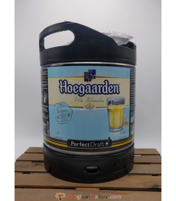 Hoegaarden Wit.Blanche Perfect Draft Keg 6 L (600 cl)