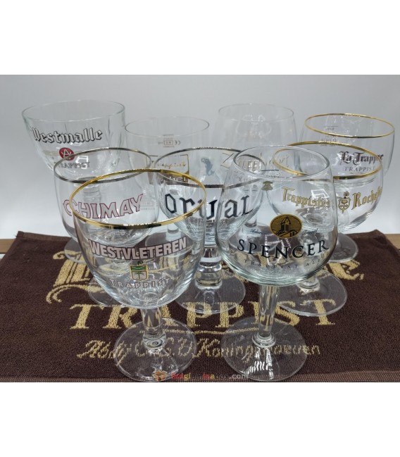 Trappist Glass Pack + FREE Trappist Bartowel