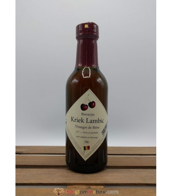 Bierazijn-Vinaigre de Bière Kriek Lambic (beer-vinegar) 25 cl