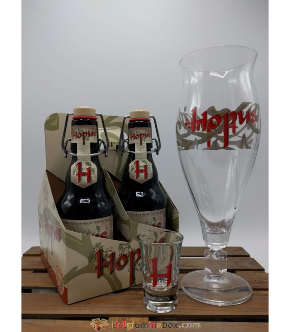 Hopus 4-Pack + Hopus Glass Set