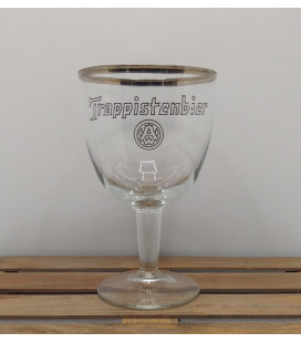 Westmalle Trappistenbier Glass (silver rim) 33 cl