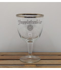 Westmalle Trappistenbier Glass (silver rim) 33 cl
