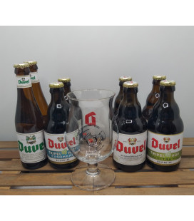 Duvel Brewery Pack (8-Pack) + FREE Duvel Glass