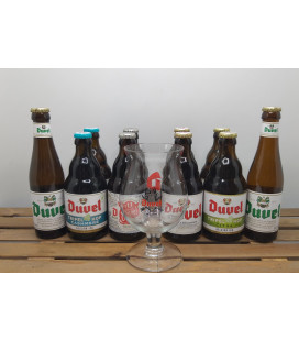 Duvel Brewery Pack (5x2) + FREE Duvel Glass - Belgium In A Box