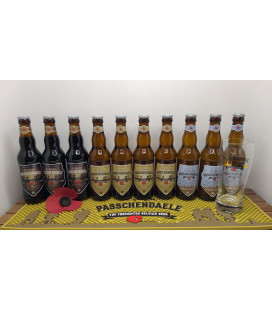 Passchendaele Brewery Pack : 10-Pack + Bar Runner +... - Belgium In A Box