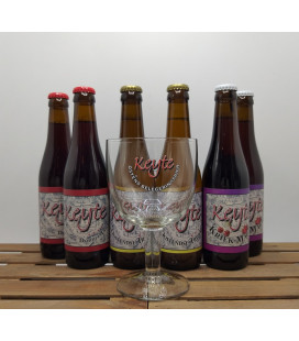 Keyte Brewery Pack (6x33cl) + FREE Strubbe Glass