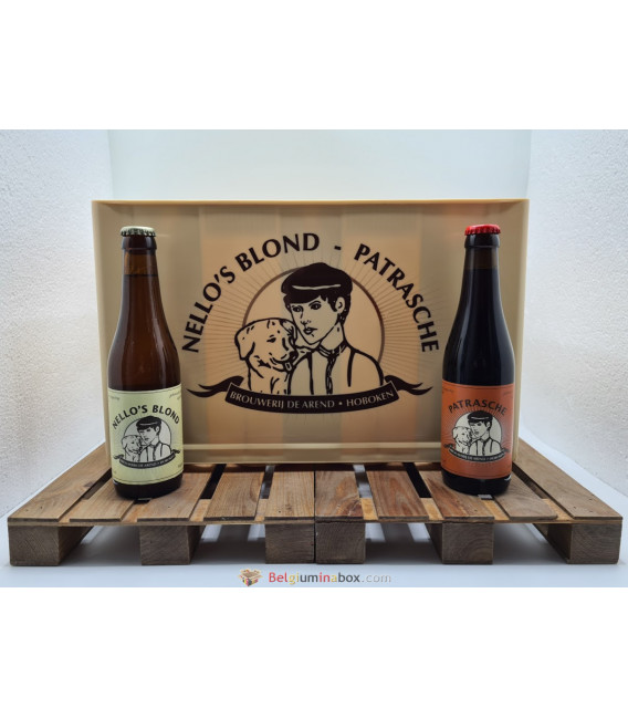 Nello's Blond & Patrasche Dubbel Mixed crate (24x33cl)