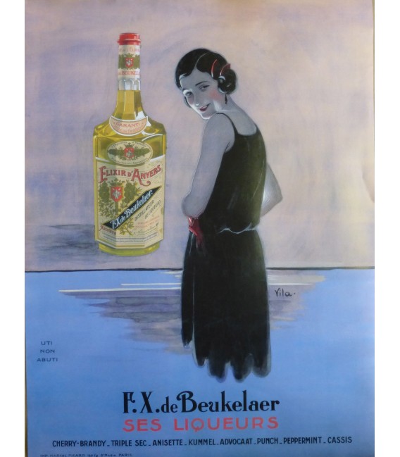 Elixir D'Anvers Poster Ses Liqueur