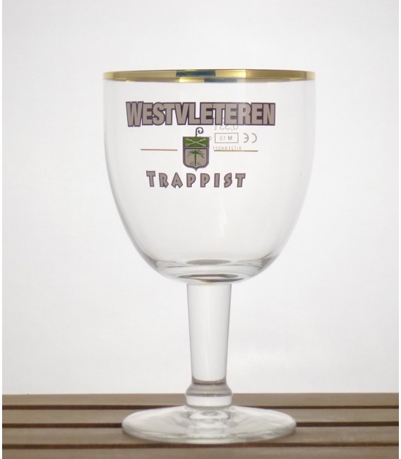 Westvleteren Trappist Glass 2013 White lettering 33 cl