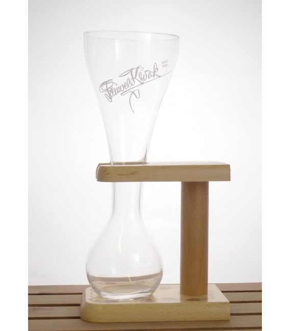 Kwak Glass with Wooden Stand 33 cl