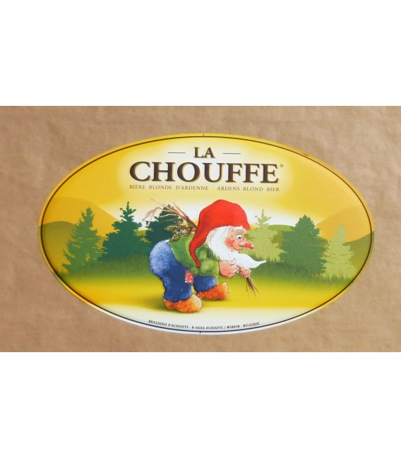 La Chouffe Beer-Sign in Tin-Metal