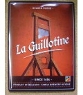 La Guillotine Beer-sign in tin metal
