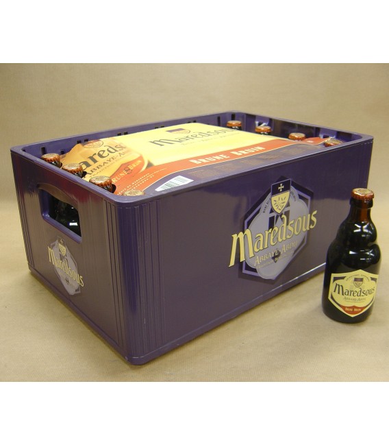 Maredsous 8% Brown full crate 24 x 33 cl