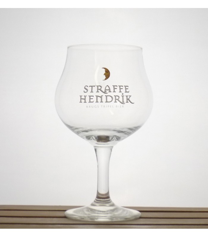 Brewery halve maan Bruges Belgium Straffe Hendrik 33cl glass glas Ritzenhoff 
