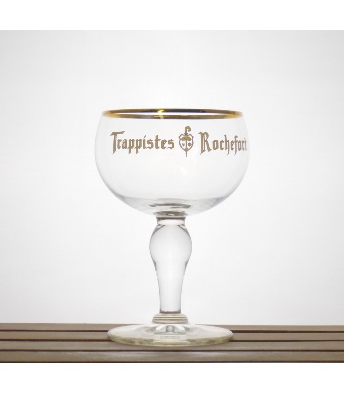 33cl Trappistes Rochefort Belgium Beer Glass 